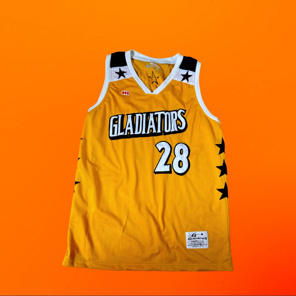 Vintage “gladiator” basketball jersey